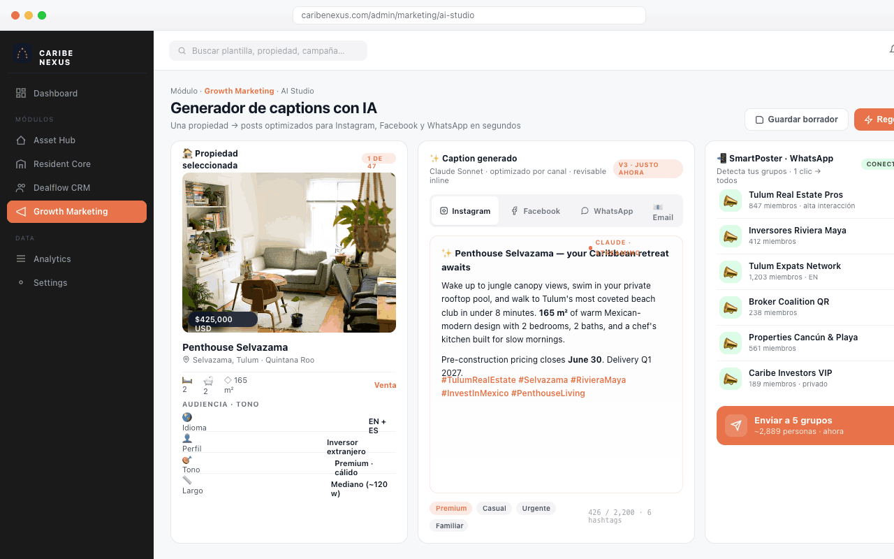 Growth Marketing Hub